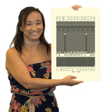 Liberty Theatre - 1921 - 1996 Black Digital Print