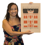 London Arms Hotel - 1930 Orange Digital Print