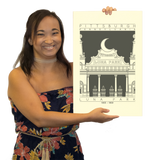 Luna Park - 1905 - 1909 Black Digital Print