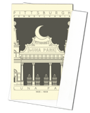 Luna Park - 1905 - 1909 Black Miniature Digital Print