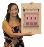 Marble House - 1892 Purple Digital Print