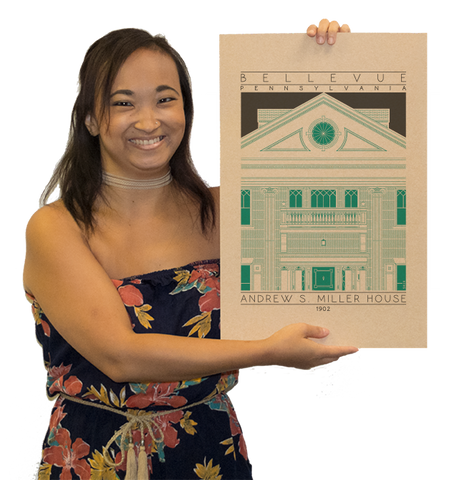 Andrew S. Miller House - 1902 Green Digital Print