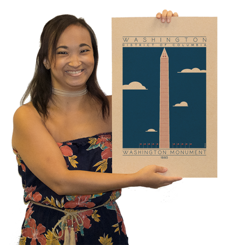 Washington Monument - 1885 USA Digital Print