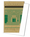 Old Post Office - c. 1913 Green Miniature Digital Print