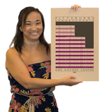 One Oxford Centre - 1983 Purple Digital Print