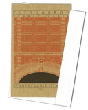 Pennsylvania Station - 1903 Orange Miniature Digital Print