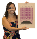 Pennsylvania Station - 1903 Purple Digital Print