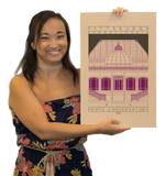 Phipps Conservatory - 1893 Purple Digital Print