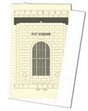 Pitt Stadium - 1925 - 1999 Black Miniature Digital Print