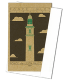 Ponce de Leon Inlet Light - 1887 Green Miniature Digital Print