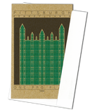 One PPG Place - 1984 Green Miniature Digital Print