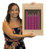 One PPG Place - 1984 Purple Digital Print