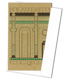 Ritz Theatre - 1922 Green Miniature Digital Print