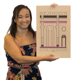 Ritz Theatre - 1922 Purple Digital Print