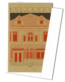 Marius Rousseau House - 1906 Orange Miniature Digital Print