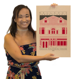 Marius Rousseau House - 1906 Red Digital Print