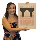 Saint Ladislaus Catholic Church - 1903 Orange Digital Print