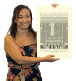 Syria Mosque - 1911 - 1991 Black Digital Print