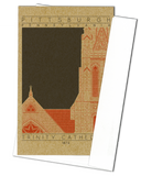 Trinity Cathedral - 1872 Orange Miniature Digital Print