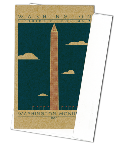 Washington Monument - 1885 USA Miniature Digital Print