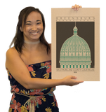 Westmoreland County Courthouse - 1906 Green Digital Print