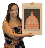 Westmoreland County Courthouse - 1906 Orange Digital Print