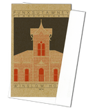 Winslow House - 1874 Orange Miniature Digital Print