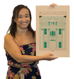 Yingling Mansion - 1905 Green Digital Print