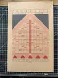 Beulah Presbyterian Church - 1956 Orange Digital Print