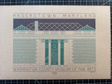 Washington County Museum of Fine Arts - 1930 Green Digital Print