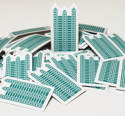 PPG Place 2" Sticker