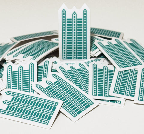 PPG Place 2" Sticker