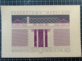Washington County Museum of Fine Arts - 1930 Purple Digital Print