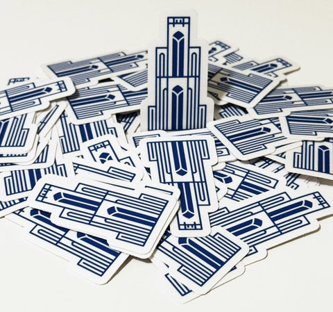 Cathedral of Learning 2" Sticker