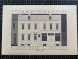 Bubash Home & Grocery - c. 1890 - 2010 Black and White Digital Print