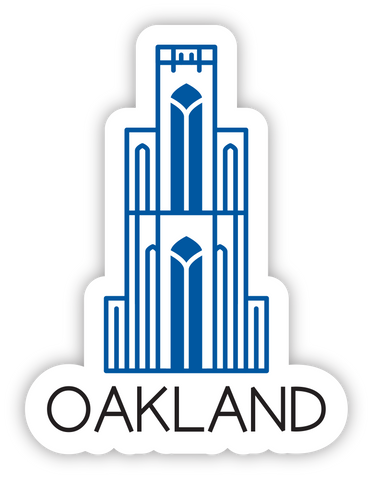 Cathedral of Learning 3" Sticker