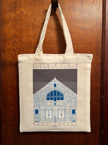 Hart Chapel Digitally Printed Tote Bag