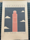U.S. Bank Tower - 1989 Orange Digital Print