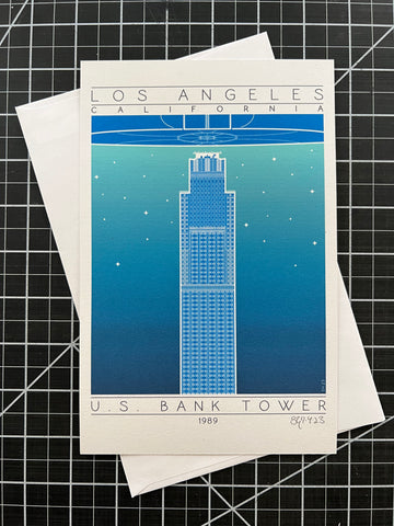 U.S. Bank Tower - 1989 ID4 Miniature Digital Print