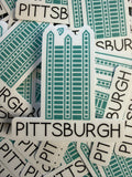 PPG Place 3" Sticker