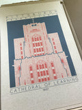 Cathedral of Learning - 1937 Orange Digital Print