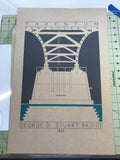 George D. Stuart Bridge - 1952 Green Digital Print