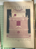 Independence Hall - 1753 Purple Digital Print
