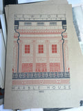Marble House - 1892 Orange Digital Print