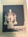 Kaufmann's Building - 1898 Purple Digital Print