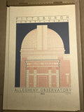 Allegheny Observatory - 1912 Orange Digital Print