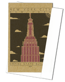 Empire State Building - 1931 Purple Miniature Digital Print
