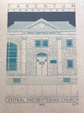 Central Presbyterian Church - 1913 Green Digital Print