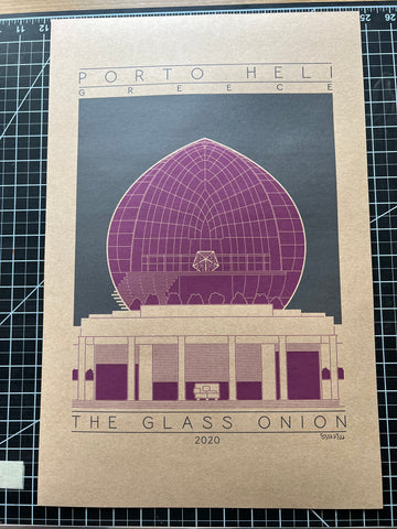 The Glass Onion - 2020 Purple Digital Print