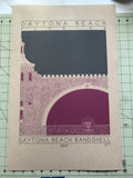 Daytona Beach Bandshell - 1937 Purple Digital Print